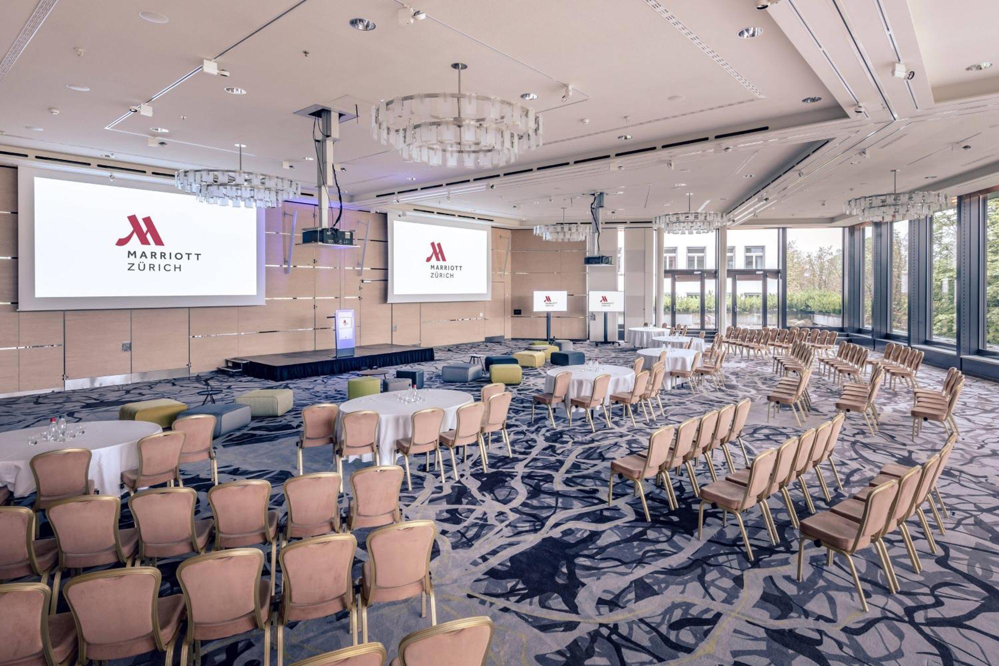 Zurich Marriott Hotel Eksteriør billede The ballroom