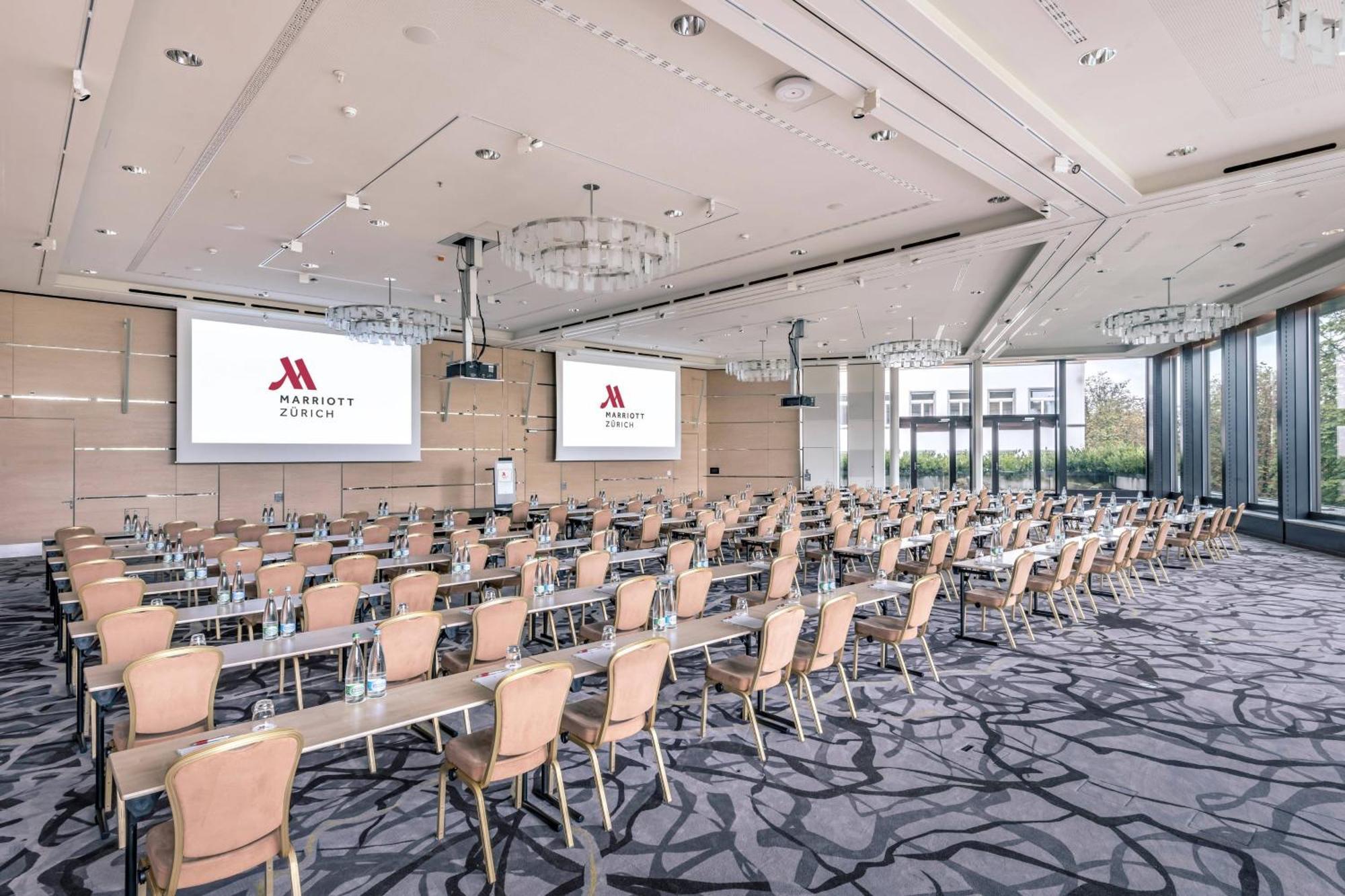 Zurich Marriott Hotel Eksteriør billede The ballroom